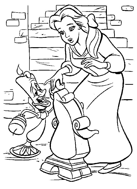 disney colouring picture 518