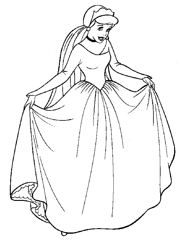 disney colouring picture 547