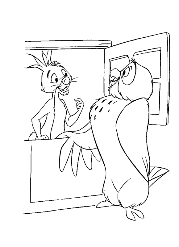 disney colouring picture 564
