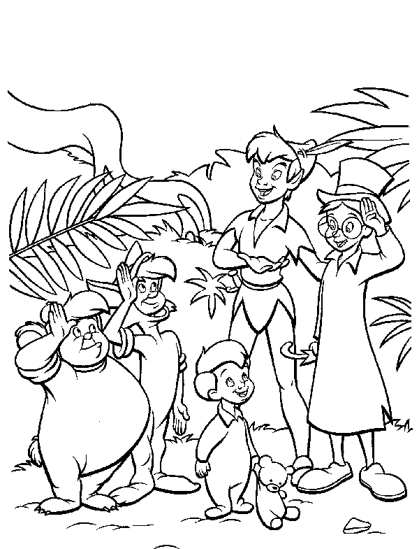 disney colouring picture 573