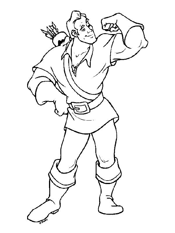 disney colouring picture 590