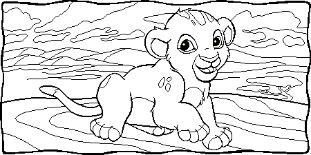 disney coloring picture 002
