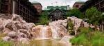 Wilderness Lodge waterfall