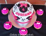 Minnie Mouse cake 6