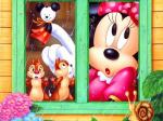 Minnie Mouse window