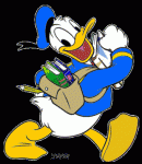 Donald Duck clip free