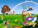 Donald Duck angry
