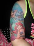 Disney ariel tattoo