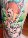 Disney cute tattoo