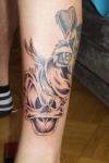 Disney donald duck tattoo