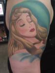 Disney princess tattoo