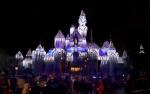 disneyland christmas castle