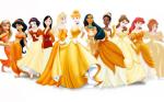 Disney princess gold clothes