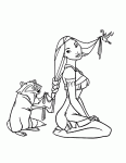 disney colouring 764