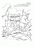 disney colouring picture 418