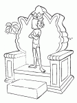 disney colouring picture 496