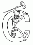 disney colouring picture 509