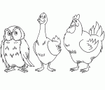disney colouring picture 600
