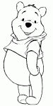 pooh colouring