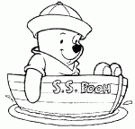 pooh bear colouring