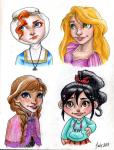 modern disney princesses